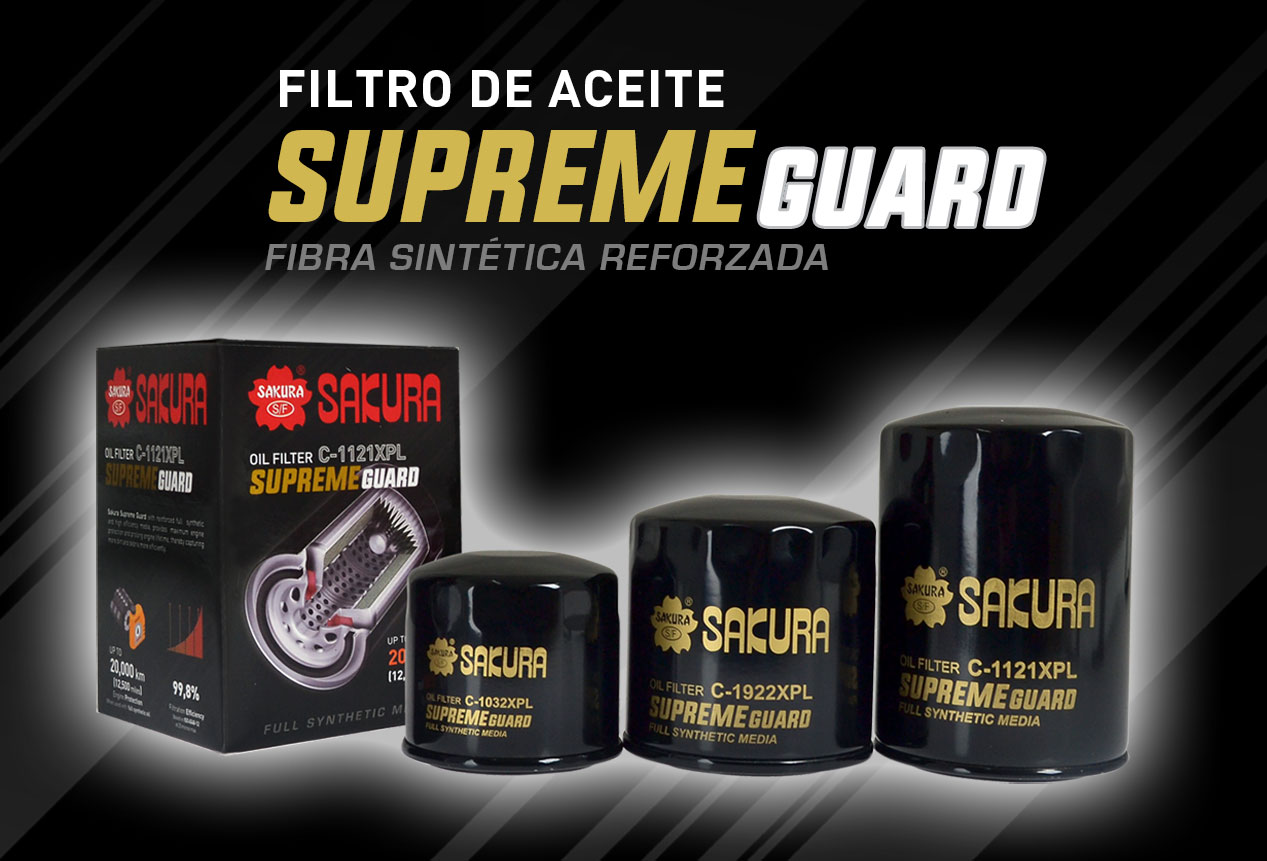 Filtro de aceite Supreme Guard